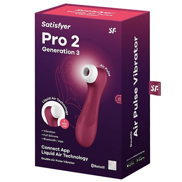 Vibrador Satisfyer Pro 2 Generación 3 Rojo
