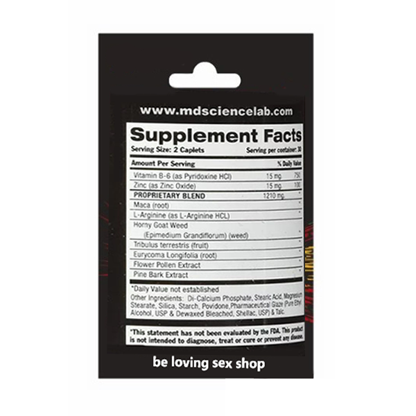 Vigorizante Masculino Max Load 2 Pastillas